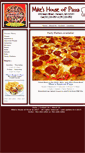 Mobile Screenshot of mikeshouseofpizza.com